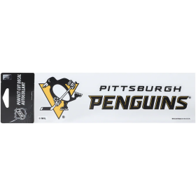 Wincraft Samolepka Pittsburgh Penguins NHL Logo Text Decal% 1 ks