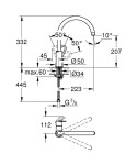 GROHE - BauLoop Dřezová baterie, chrom 31368000