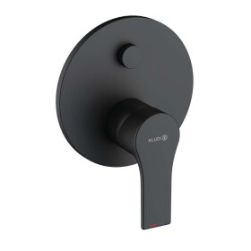 KLUDI - Zenta SL Baterie pod omítku pro 2 spotřebiče, matná černá 487593965