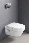VILLEROY & BOCH - Architectura Závěsné WC, sedátko SoftClose, Rimless, s CeramicPlus, alpská bílá 5684HRR1
