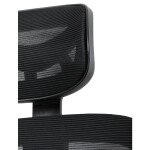 Kancelářská židle, houpací mechanismus, černá, KA-K2021 BK