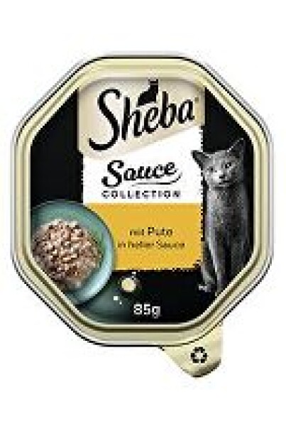 Sheba vanička Sauce Collection krůtí 85g