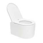 WC se sedátkem softclose závěsné SAT bílé vírové SAT72010RTORP SAT72010RTORP