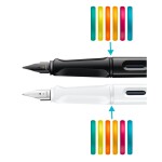 Plnicí pero LAMY safari all black - hrot M