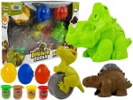 Mamido Plastelína dinosauři 4 barvy