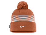 Nike Pánská zimní čepice Texas Longhorns NCAA 2026 On-Field Cuffed Knit with Pom