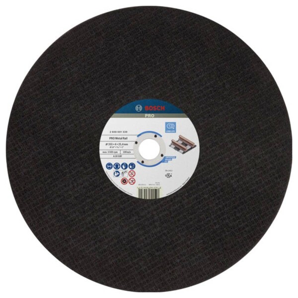 Bosch Accessories 2608601339 2608601339 Řezný kotouč 355 mm 1 ks