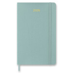 Diář Moleskine Precious & Ethical 2026 - měkké desky, L, týdenní, zelený