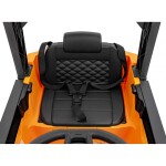 Mamido Dětský elektrický vysokozdvižný vozík JCB žlutý