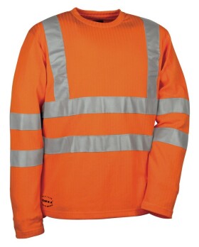 Reflexní mikina COFRA NEW SKITTLE oranžová velikost M (CASKITTLE_01_M-B)