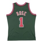 Mitchell & Ness Pánský dres Chicago Bulls NBA Derrick Rose #1 2008-09 Green Week Swingman Velikost: S