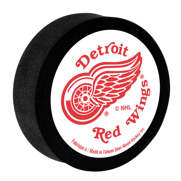 Inglasco / Sherwood Pěnový puk Detroit Red Wings