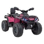 Mamido Dětská elektrická čtyřkolka Can-Am Outlander ATV 4x45W růžová