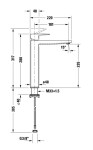 DURAVIT - Manhattan Umyvadlová baterie, chrom MH1040002010