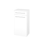 Dřevojas - Nízká skříňka DOS SNDZ 50 - N01 Bílá lesk / Úchytka T02 / N01 Bílá lesk / Levé 211431B