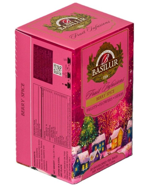 BASILUR Christmas Fruit Berry Spice přebal 20x1,8g