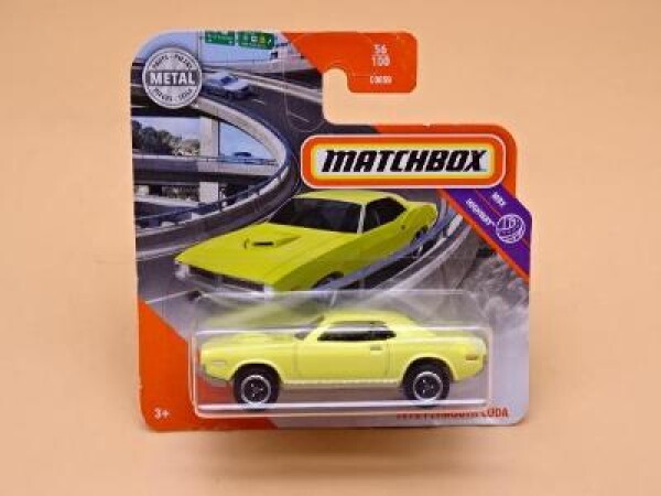 MATCHBOX - PLYMOUTH CUDA 1970