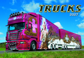 Nástěnný kalendář 2027 Graspo Trucks