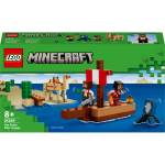 LEGO® Minecraft® 21259 Plavba na pirátské lodi