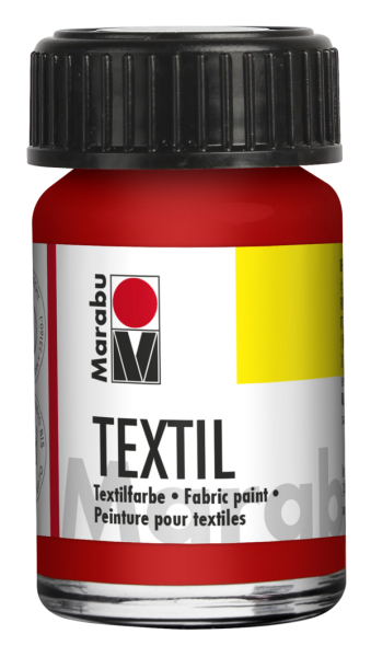 Marabu Textil 15 ml červená 232