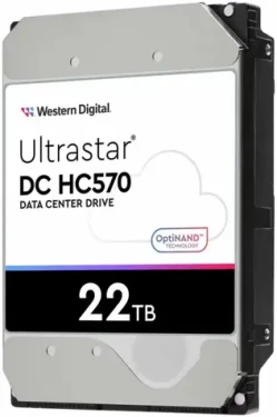 WD Ultrastar DC HC570 22TB / HDD / 3.5" SAS III / 7 200 RPM / 512MB cache / 5y (0F48052)