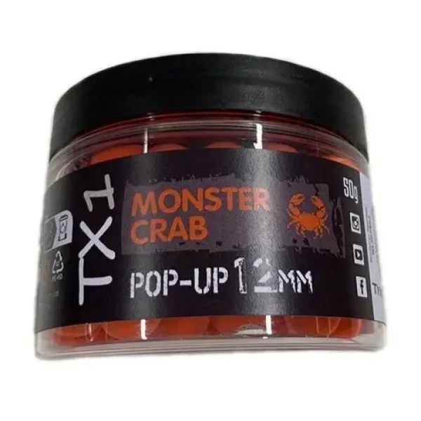 Shimano TX1 Monster Crab / Pop-up boilies / 50 g / 12 mm (TX1MCPU1250)