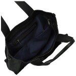 Trendy dámská koženková kabelka na rameno Marga, černá