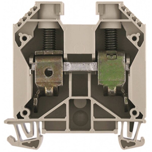 W-Series, Feed-through terminal, Rated cross-section: 35 mm², Screw connection, Direct mounting WDU 35/IK 1020600000 Tmavě béžová Weidmüller 25 ks