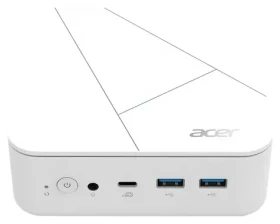 Acer Revo RB102-CZN NUC bílá / Mini PC / AMD Ryzen 3 5400U / 8GB / 512GB SSD / AMD Radeon / W11H (DT.BX4EC.001)