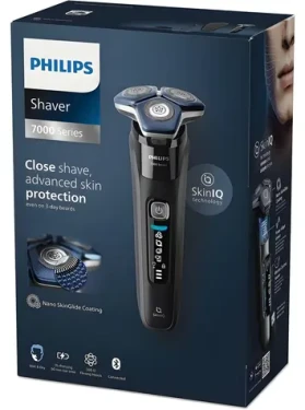 Philips S7886/35 černá / Holicí strojek / mokré a suché holení / Bluetooth / LED displej (S7886/35)