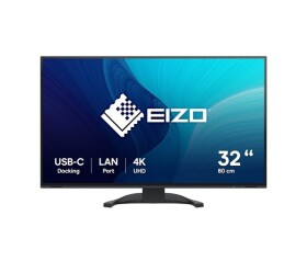 EIZO MT 31,5" EV3240X-BK FlexScan, IPS, 3840x2160, 350nit, 2000:1, 5ms, USB-C, DisplayPort, USB, HDMI, KVM, Repro, Černý EDF_899015