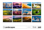 Nástěnný kalendář 2026 Helma - Landscapes