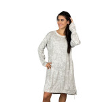 HOSH Mikinové šaty BLAIR Velikost: UNI, Barva: Béžová