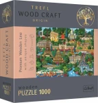 Trefl Wood Craft Origin - Puzzle - Slavná Místa Francie