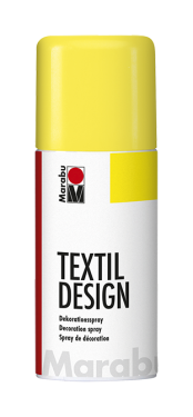 Barva na textil ve spreji Marabu Textil Design spray 150 ml - žlutá sluneční 220