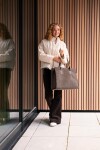 Stylová kabelka Reisenthel Daily Shopper Teddy chocolate