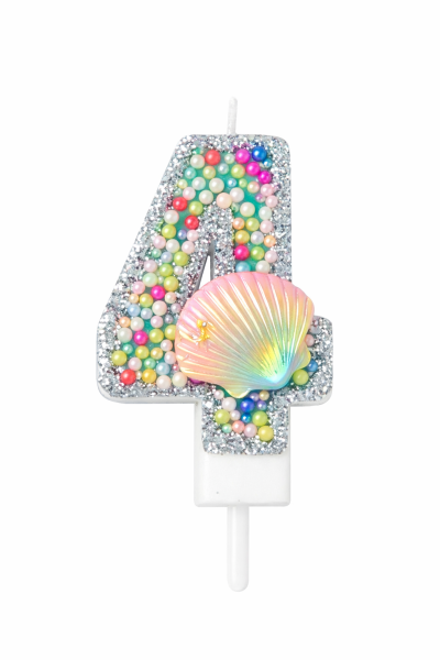 Dortová svíčka Oceán perly č.4