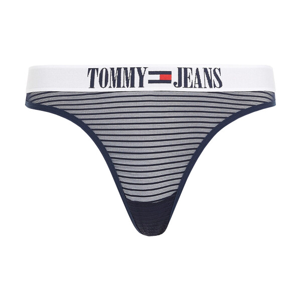 Dámská tanga TJ Archive Lace UW0UW04571-C87 - Tommy Hilfiger S