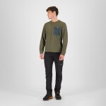 KARPOS Mesdi' Crewneck Fleece, Deep Depths/Woodl.Gray velikost: L