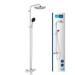 GROHE - Vitalio Start Sprchový set s vanovým termostatem, průměr 25 cm, 2 proudy, chrom 26988001
