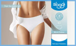 Dámské kalhotky Feel Sensational Midi - WHITE - bílé 0003 - SLOGGI WHITE 38