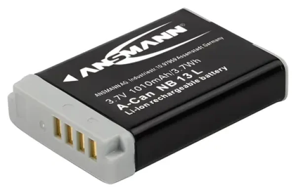 Ansmann A-Can NB-13L / Náhradní baterie / Canon NB-13L / Li-Ion (1400-0069)