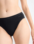 Dámské kalhotky GO Daily Cotton Tai 3P - Sloggi černá (0004) 00XL