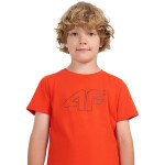 Tričko 4F Jr 4FJWAW25TTSHM2417 62S 146 cm