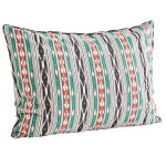MADAM STOLTZ Bavlněný povlak na polštář Ikat 50 × 70 cm, multi barva, textil