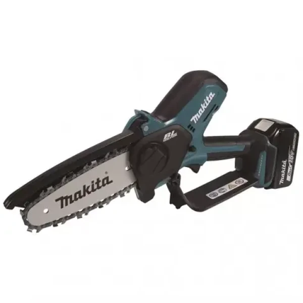 Makita DUC150SF01 / Aku řetězová pila / 18V / rychlost řetězu 8m/s / délka lišty 15cm / 3.0Ah (DUC150SF01)