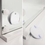 REA - Zrcadlo LED HOLLYWOOD White 50 cm HOM-12016