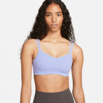 Dámská podprsenka Dri-FIT Alate Trace W DO6608-569 fialová - Nike S