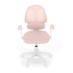 Dětská židle, výškově nastavitelná, růžová síťovina, KA-W8008 PINK