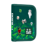 Školní penál 1-patrový prázdný KARTON P+P, 2 chlopně - Playworld